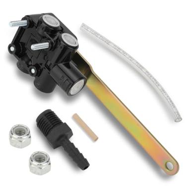 Imagem de Válvula de controle de nivelamento de altura de ar compatível com Freightliner, Ford, Volvo, Kenworth - Substitui 52341-Q135, XC455A687AA, 3188710 - Ideal para manutenção do sistema de suspensão