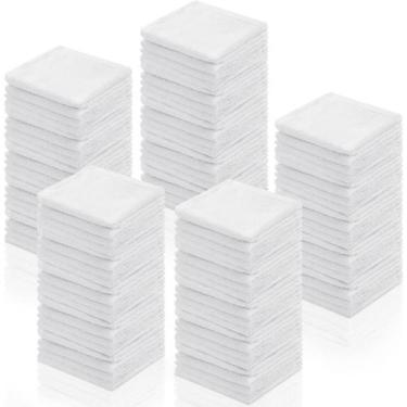 Imagem de Panos de limpeza Oudain White Cotton 25x25cm 100 unidades