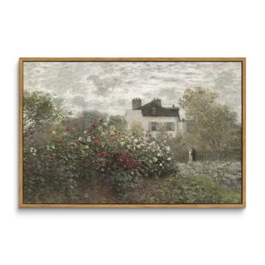 Imagem de Arte de parede em Simsea Monet The Artist's Garden 40x60cm - InSimSea