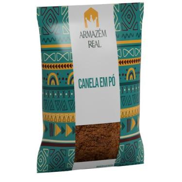 Imagem de Canela em Pó - Feculada - Pacote - 250g - Armazém Real