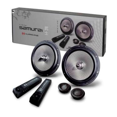 Imagem de Kit Alto Falante 2 Vias Samurai 6.2" 250W RMS Hurricane