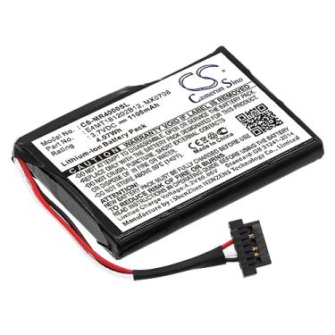 Imagem de Bateria de substituição GPS de 1100 mAh, compatível com Maestro 4000, 4000T, 4010, 4040, 4050