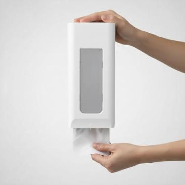 Imagem de Dispenser Sanitário para Papel Higiênico Cai-Cai – Branco - Nobre