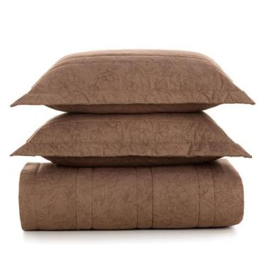 Imagem de Colcha Cobre Leito Queen Karsten 100% Algodão Percal 3 peças, Mallu