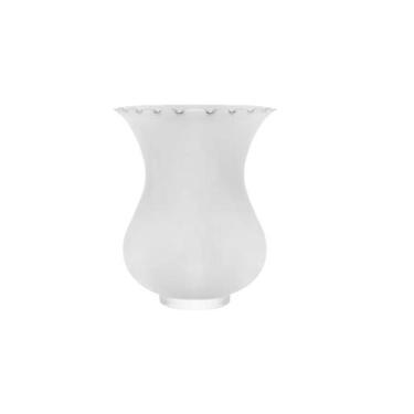 Imagem de Manga Arandela Cupula Babada Baixa Fosca Voltagem:110V/220V - Cafglass