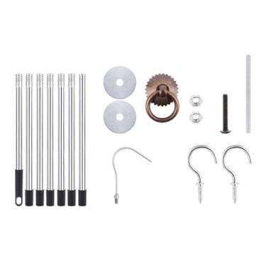 Imagem de Ｂｅｓｇａ Kit de de escada retrátil para sótão com gancho para puxar escada de sótão, acessórios profissionais, haste de alcance ao desgaste, Haste de Tração de