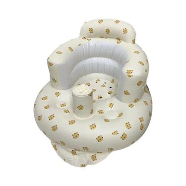 Imagem de Sofá Inflável Para Bebês, Cadeira De Treinamento Para Aprender a Senta