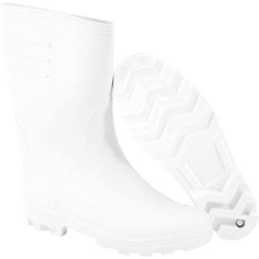 Imagem de Bota Pvc Vonder Branca Sem Forro 43