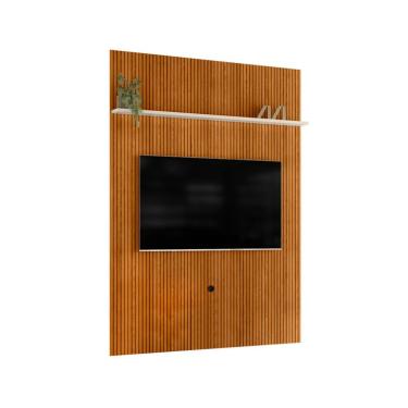 Imagem de Painel para TV até 65 Polegadas New Interlagos Cinamomo e Off White