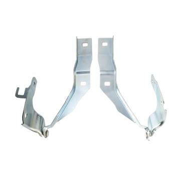 Imagem de TRQ Dobradiça do capô do lado do motorista e do passageiro FO1236190 FO1236191 compatível com utilitário interceptor policial Ford Explorer 2020-2024