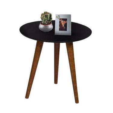 Imagem de Mesa Mesinha Lateral Ou Centro Onix - Essencial Estofados,  PRETA