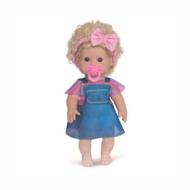 Imagem de Boneca Coleção Danadinha Cacheada Negra ou Loira Milk - Milk Brinquedo