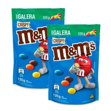 Imagem de Kit 2 Chocolate M&M'S Crispy 120g