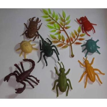 Imagem de Insetos Animal Plastico Escorpião, Formigas Zoológico Brinquedo Miniat