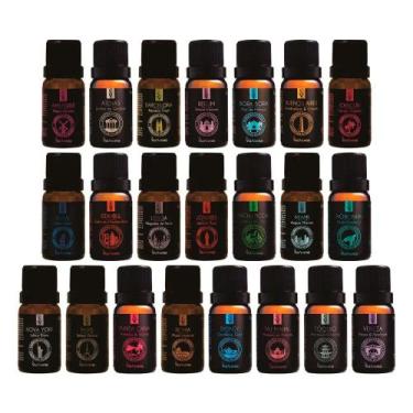 Imagem de Kit 5 essências linha mundo para aromatizador via aroma