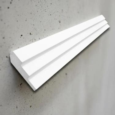 Imagem de Moldura Roda Teto em EPS Anti Chamas Com Acabamento Acetinado Premium 