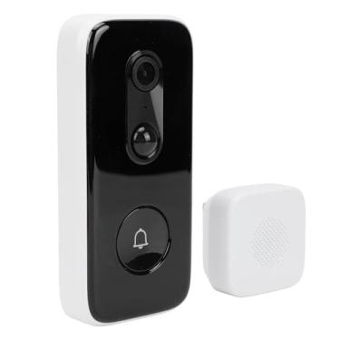 Imagem de Luocute Campainha de Vídeo WiFi Inteligente, Câmera de Segurança Sem Fio Com Bateria de 4000mAh e Lente Grande Angular de 120 °, Com Controle Remoto APP e Alertas Instantâneos, para