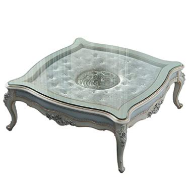 Imagem de Mesa de centro mesa de centro sala de estar móveis bancada de vidro mesa de centro sala de estar escultura em madeira mesa quadrada quarto mesa