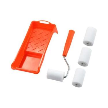 Imagem de Kit De Rolo De Pintura De Espuma De Alta Densidade De 2 Polegadas Com 