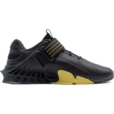 Imagem de Nike Tênis Savaleos para halterofilismo (CV5708-001, preto/antracite/ouro infinito/dourado metálico), Preto/antracite/ouro infinito/ouro metálico, 41