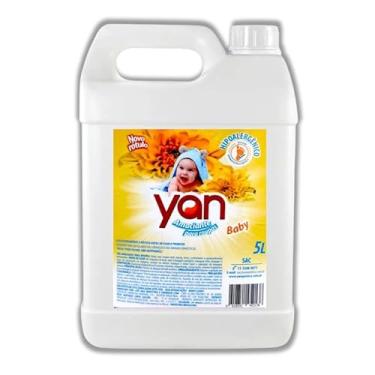 Imagem de Amaciante para Roupas Baby Hipoalergênico, Yan, Fragrância Delicada, 5 Litros