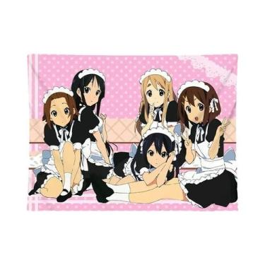 Imagem de Tapeçaria Kawaii Anime: Decoração Divertida Para Sala De Estar E Sala 