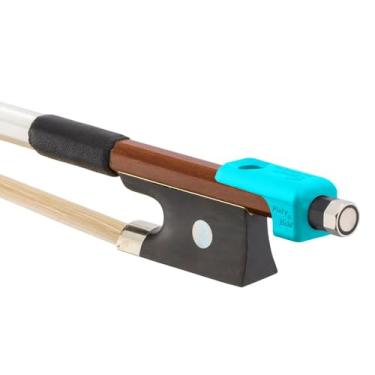 Imagem de PinkyHold para arcos de violino e viola, auxílio de curvatura para o Pinky, serve em todos os tamanhos de violino e laços de viola