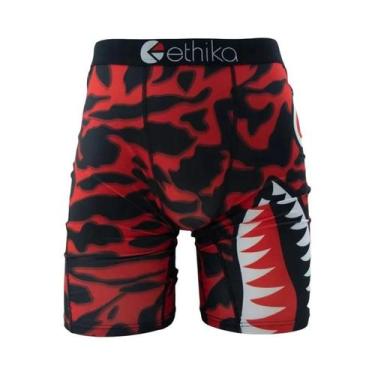 Imagem de Cuecas Boxer Respiráveis Para Homens plus Size ETHIKA, Roupa De Banho 