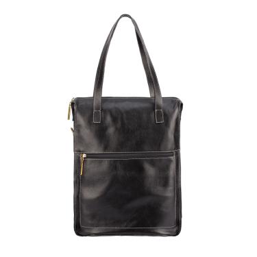 Imagem de Bolsa para notebook em couro liso Sandra