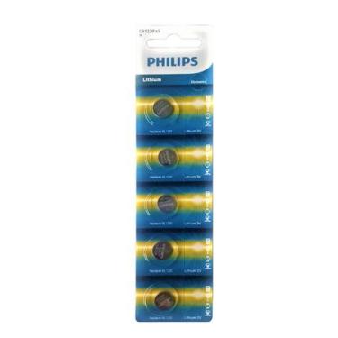 Imagem de Bateria CR1220 PHILIPS (Cartela 5 Unidades) - Importado