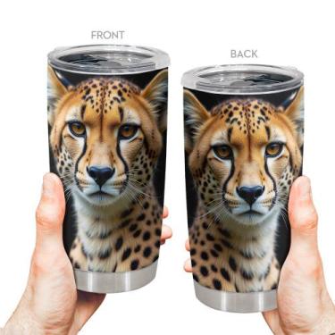 Imagem de Caneca de aço inoxidável Travel Tumbler Oasisdream 600ml