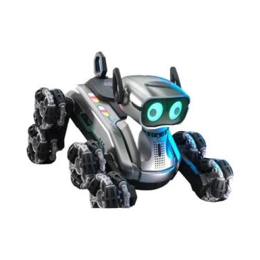 Imagem de Cão Robô RC Com Controle Por Gestos, Brinquedo Transformável Com 8 Rod