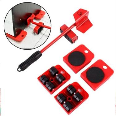 Imagem de Suporte De Rodinhas Transporte De Móveis Pesados Geladeira - Bellator