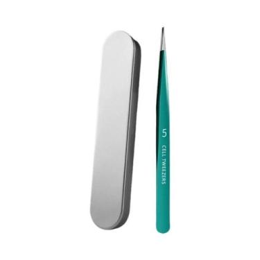 Imagem de Pinças Para Extensão De Cílios Volume, Retas E Curvas, Com Caixa - NON