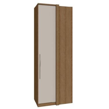 Imagem de Guarda Roupa Modulado 01 Porta 234cm Canto Reto Setiba - Móveis Rimo, 