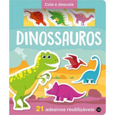 Imagem de Cola e Descola - Dinossauros