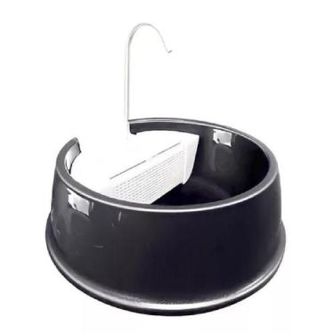 Imagem de Fonte De Água Bebedouro Autômatico para Cães e Gatos Preto Bivolt - FU