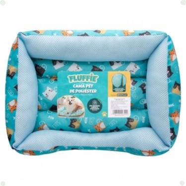 Imagem de Cama Pet Le Pets para Cães e Gatos Porte P em Poliéster com Base Antiderrapante 42CM X 30CM X 10CM 01 Unidade