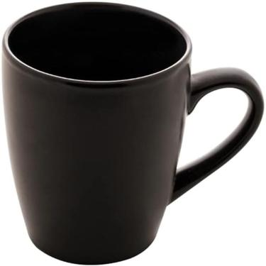 Imagem de Caneca Cronus para Beber em Cerâmica com Capacidade 360ML para Cozinha Preto Lyor