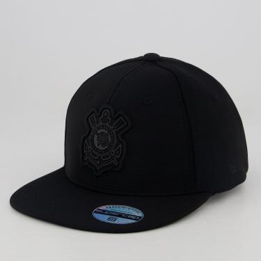 Imagem de Boné Corinthians Americano Preto-Unissex