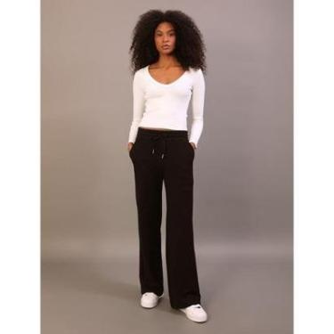 Imagem de Blusa Calvin Klein Jeans  Manga Longa Ribana Pesada-Feminino