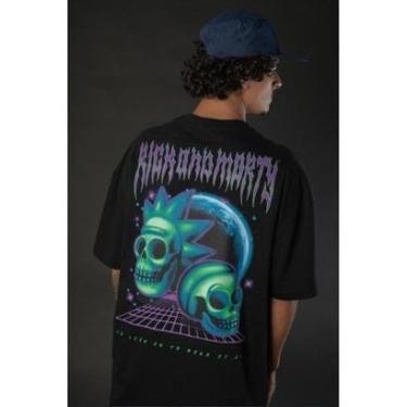 Imagem de Camiseta Lost 22622609 Risk it All - Preto-Masculino