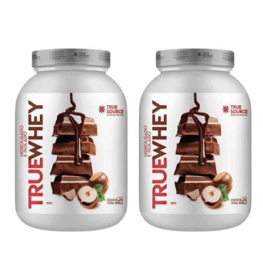 Imagem de Combo 2un True Whey isolado e hidrolisado 837g-TRUE SOURCE, Chocolate 