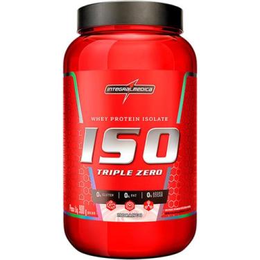 Imagem de Whey Protein Integralmédica Iso Triple Zero Morango 900g - INTEGRALMED