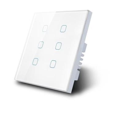 Imagem de Interruptor inteligente easy4home easytouch 6 botões