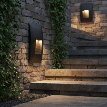 Imagem de Balizador Embutir Led 4x2 2w 3000k Parede Muro Escada Bivolt - Saime, 