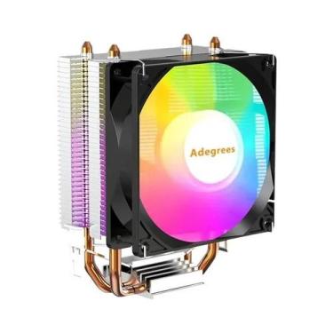 Imagem de Cooler para CPU Intel e AMD - Compatível com LGA 1366, 1151, 1155, 120