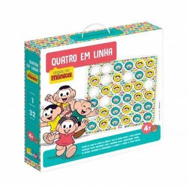Imagem de QUATRO EM LINHA  -  Brinquedo Educativo  Pedagógico - BABEBI