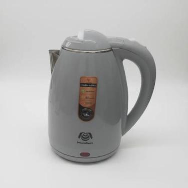 Imagem de Chaleira Jarra Elétrica Inox 1,8 Litros Moderna Rápida Ferve Água Desl
