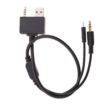 Imagem de Cabo adaptador de entrada de música de áudio auxiliar de 3,5 mm para iPod para Hyundai Kia